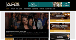 Desktop Screenshot of judgemathistv.com